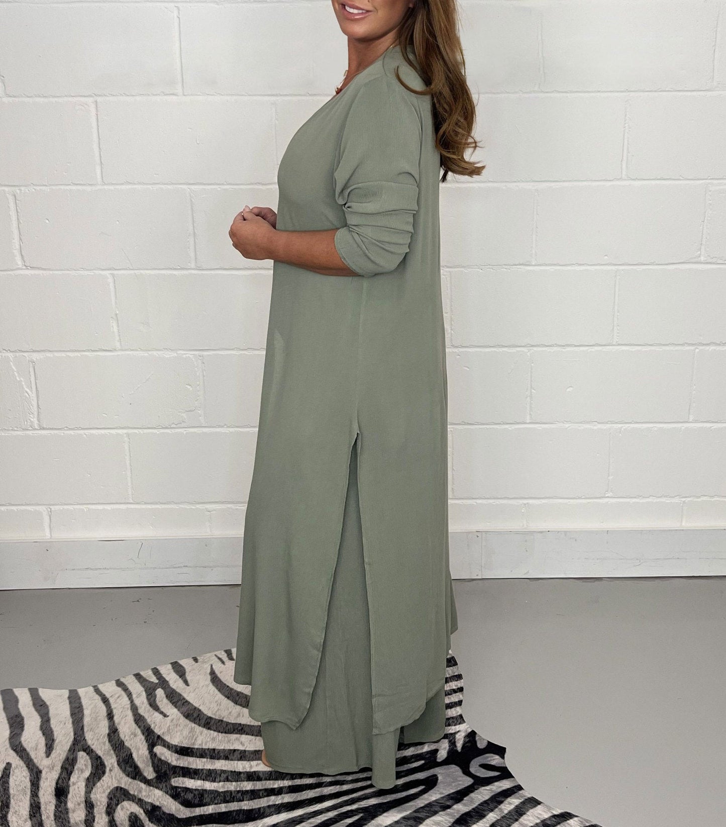 Sienna - Elegant tvådelat set med V-ringning