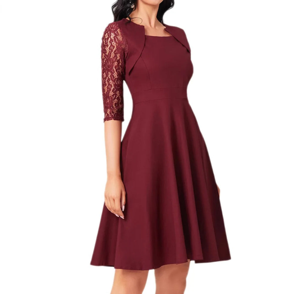 Celia – Stilfuld Maxi Kjole med Blomsterprint