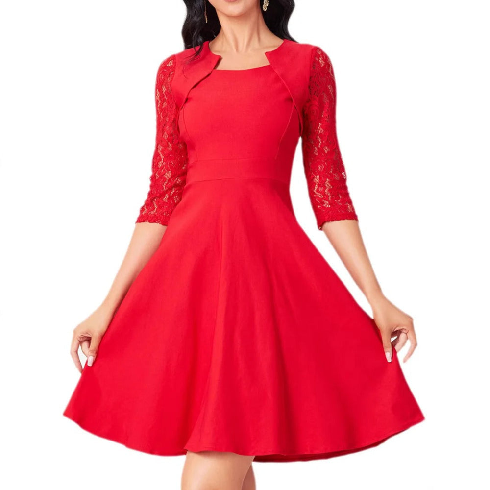 Celia – Stilfuld Maxi Kjole med Blomsterprint