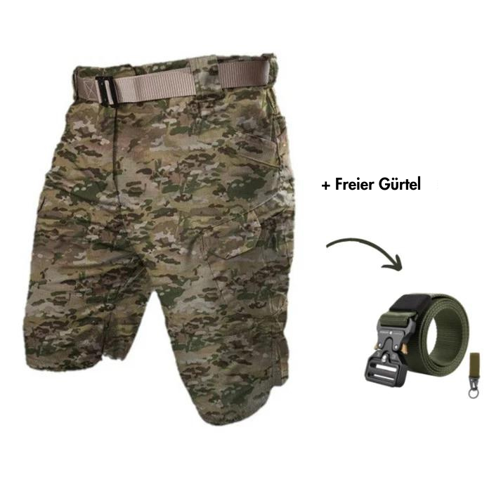 VentureFlex | Mångsidiga shorts med 7 fickor och gratis bälte