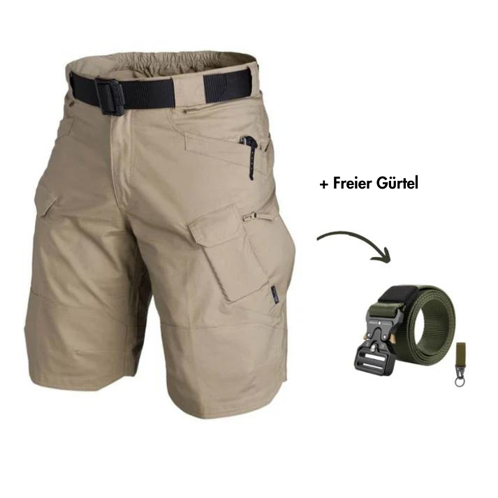 VentureFlex | Mångsidiga shorts med 7 fickor och gratis bälte