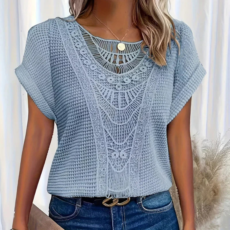 Sophistikeret Blonde Top