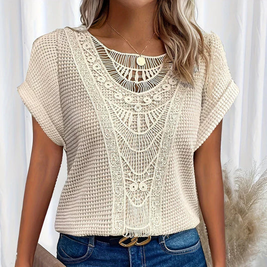 Sophistikeret Blonde Top