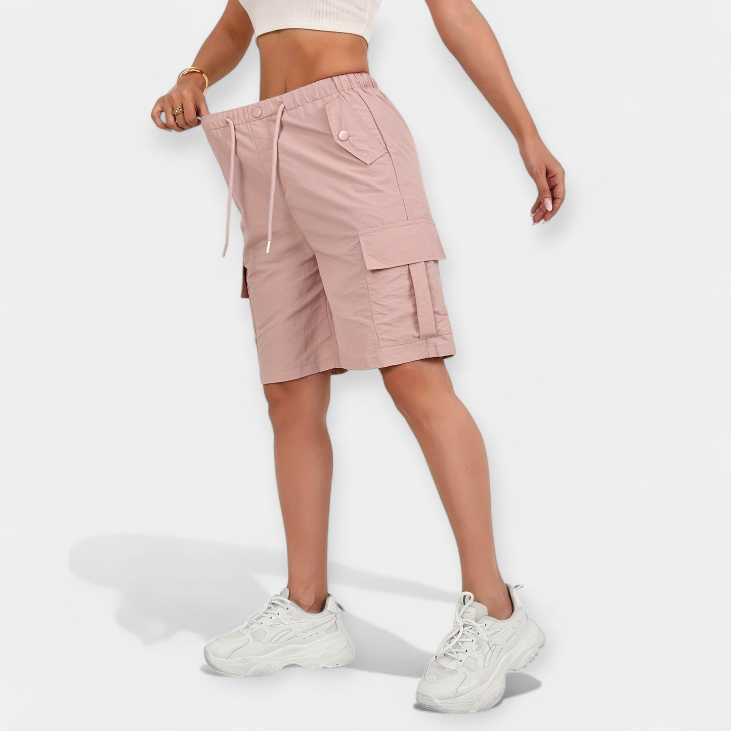 Moderna cargoshorts med fickor – stil och funktion i ett