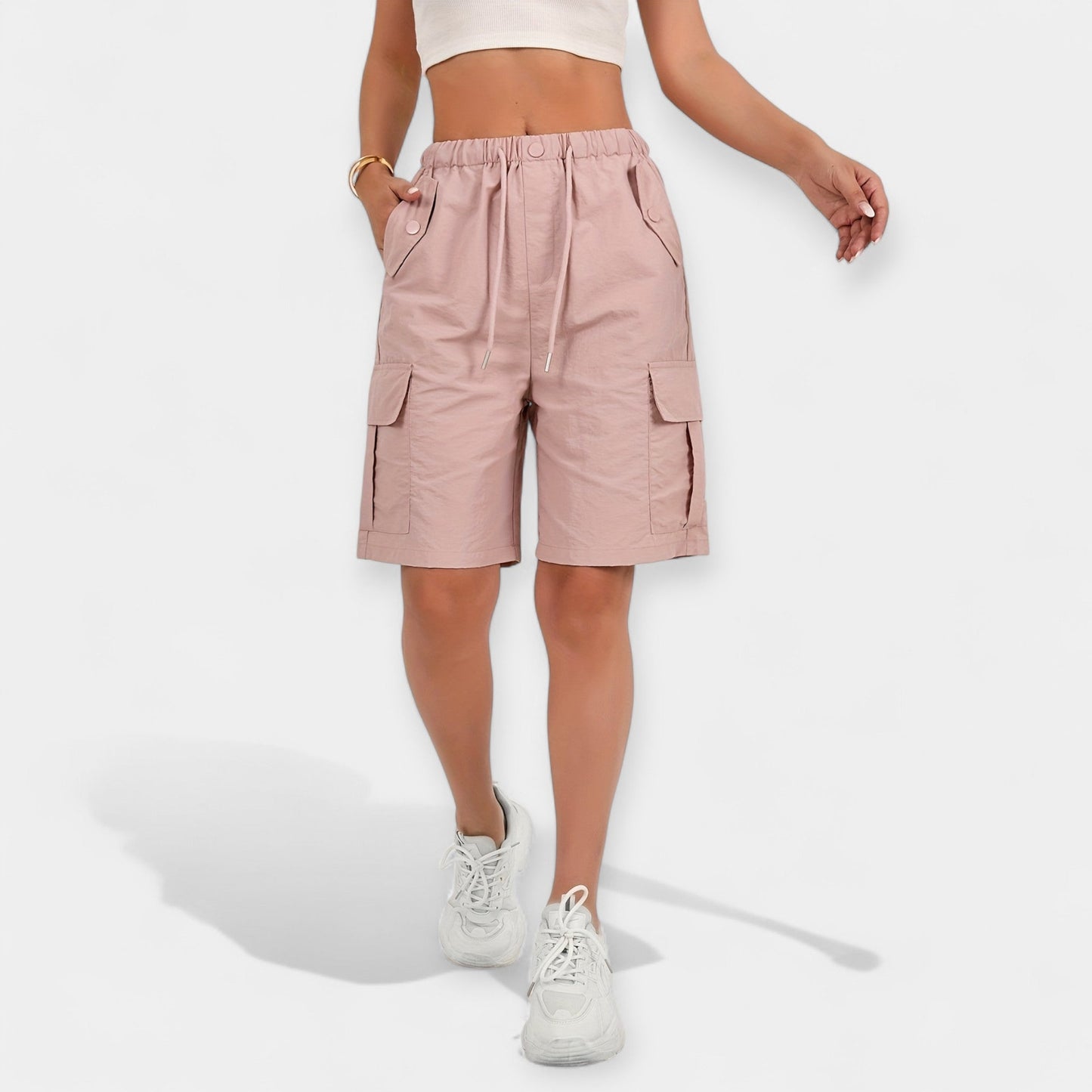 Moderna cargoshorts med fickor – stil och funktion i ett