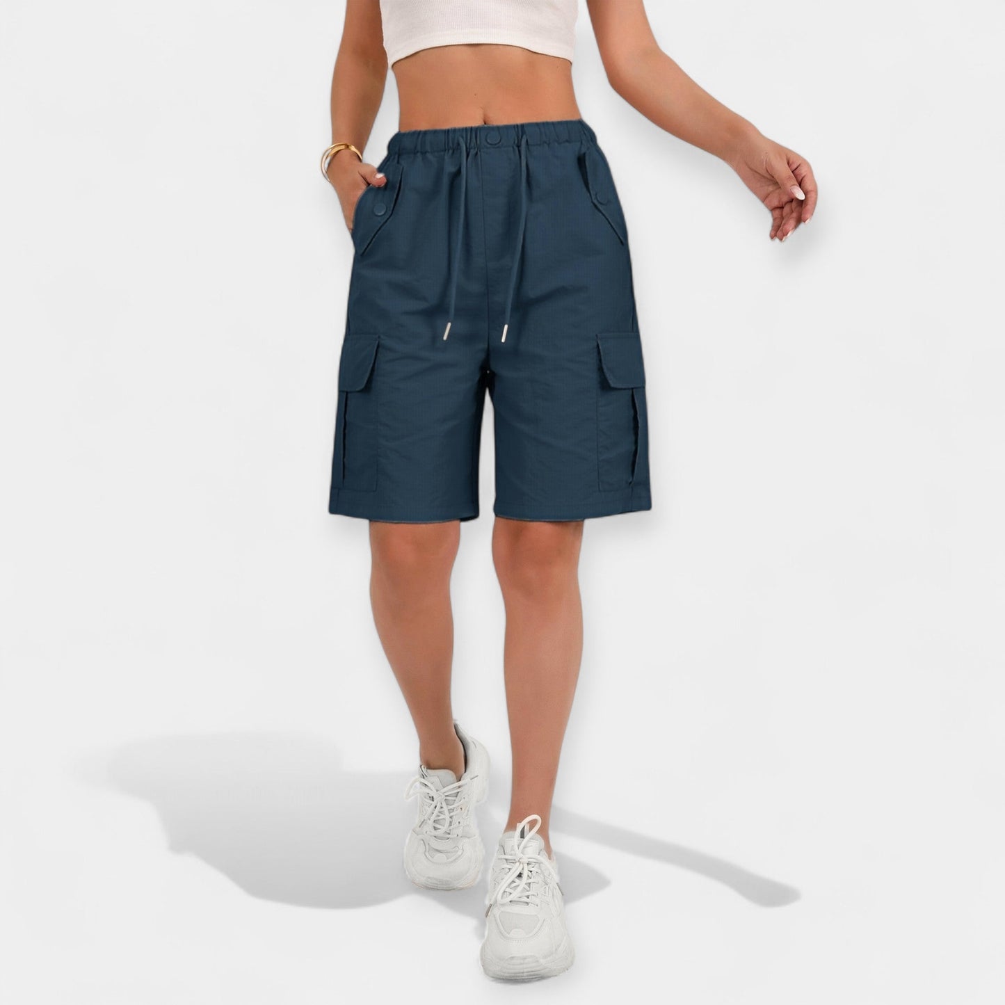 Moderna cargoshorts med fickor – stil och funktion i ett