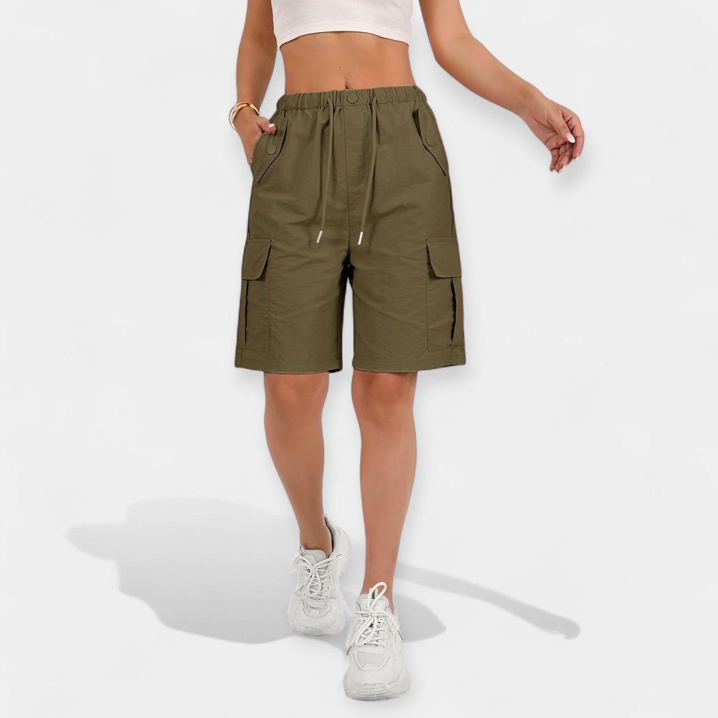 Moderna cargoshorts med fickor – stil och funktion i ett