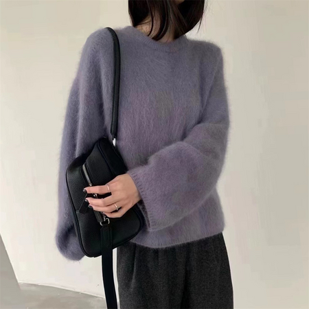 Luksuriøs Pullover i Blødt Materiale – Din Nye Favorit