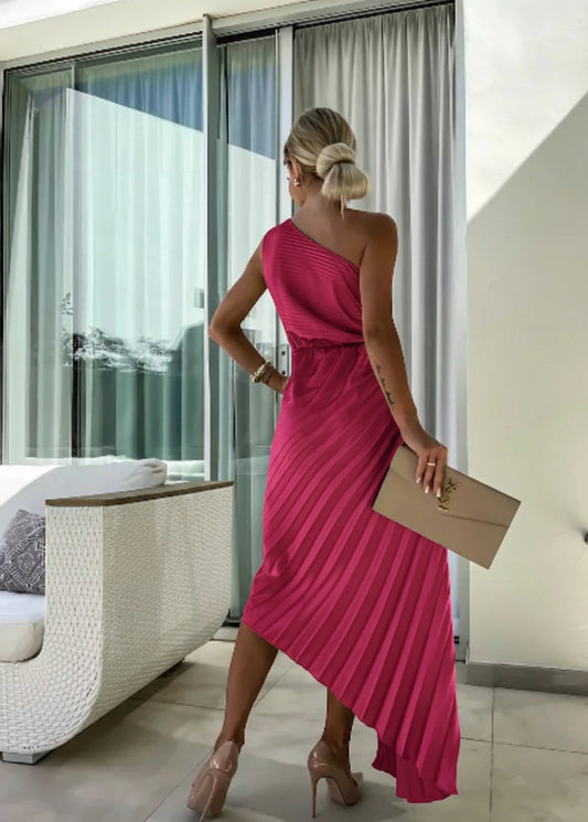 Allegra | Elegant och Stilfullt Bröllopsgästklänning