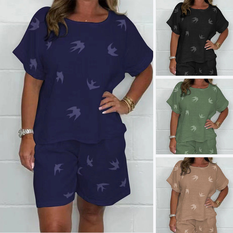 Breezy Elegance - Stilrent Tvådelat Set