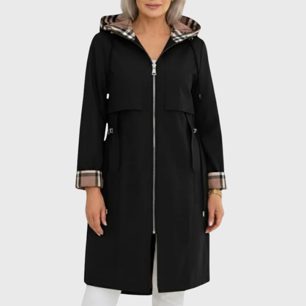 Sienna | Elegant Vattentålig Jacka för Stilsäkra Dagar