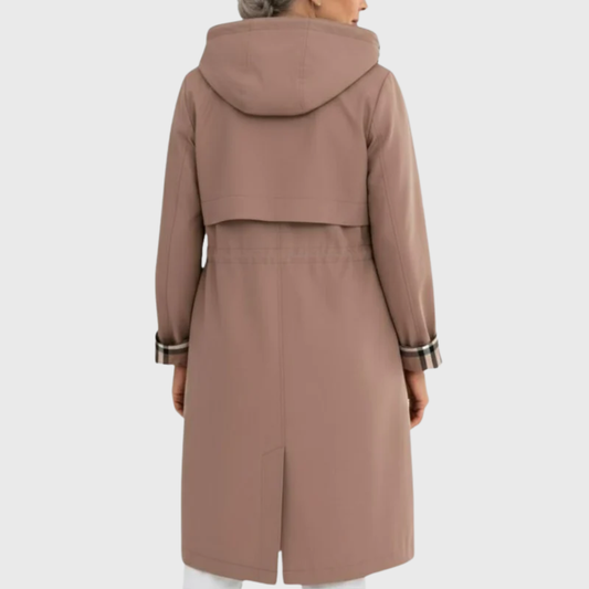 Sienna | Elegant Vattentålig Jacka för Stilsäkra Dagar
