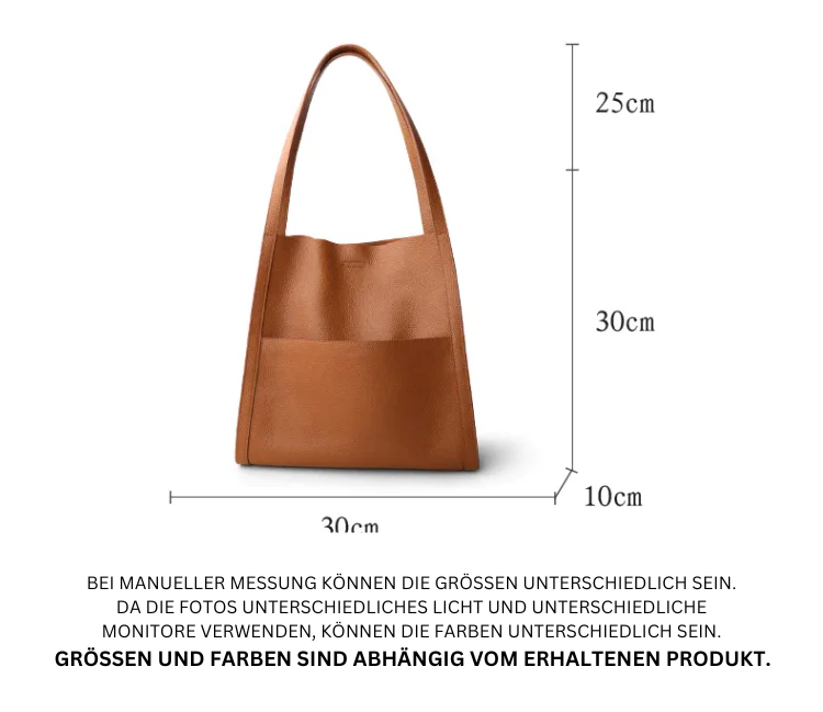 LuxeSkulder - Den Enkle Lædertaske til Stilfulde Anledninger