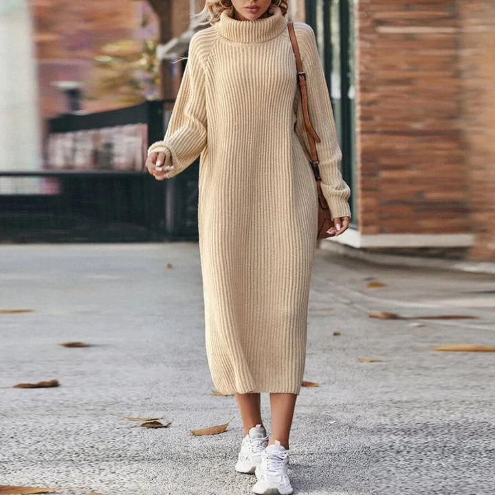 Elysia | Chic och Värmande Stickad Klänning