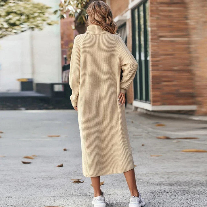 Elysia | Chic och Värmande Stickad Klänning