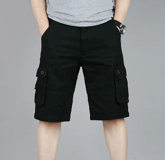 Stilrena Shorts med Praktiska Fickor