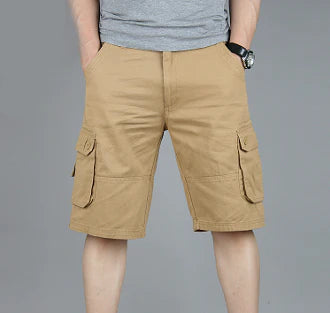 Stilrena Shorts med Praktiska Fickor