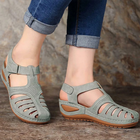 Sofistikerade sandaler med ergonomisk design för damer
