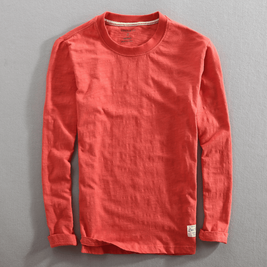 Elysian | Lyxigt långärmat T-shirt i ekologisk bomull