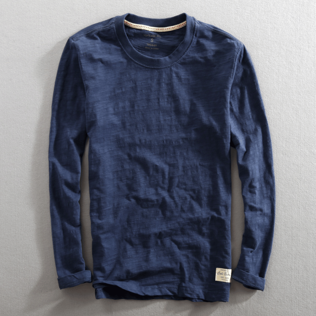 Elysian | Lyxigt långärmat T-shirt i ekologisk bomull