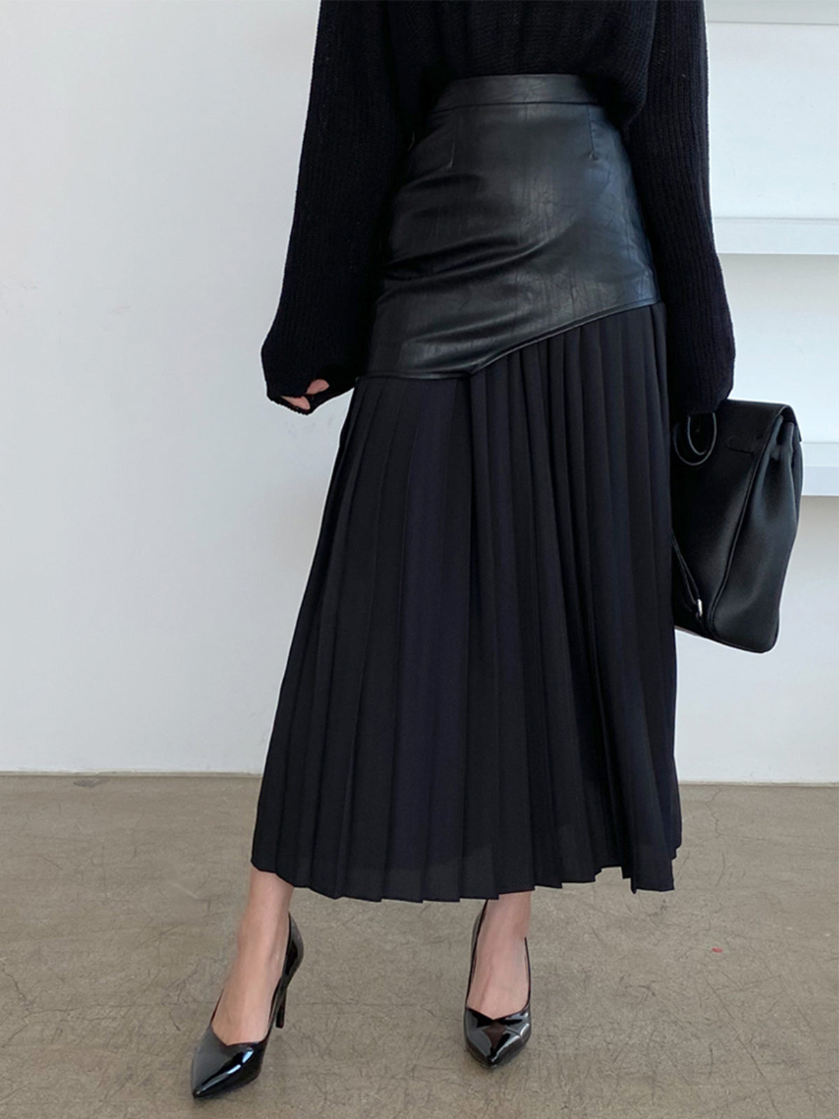 Vera | Asymmetrisk Midi Kjol för Sommarens Stil