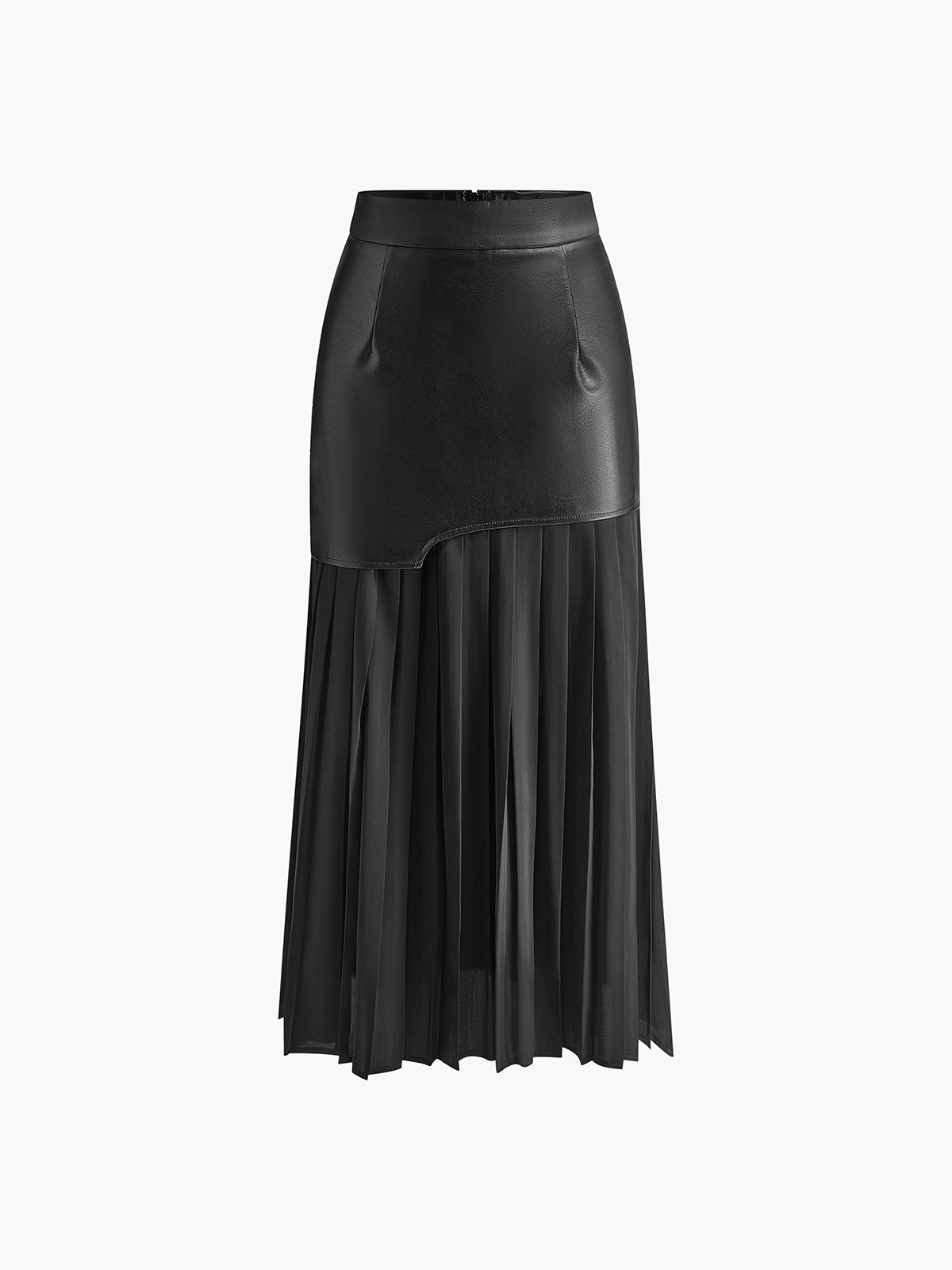 Vera | Asymmetrisk Midi Kjol för Sommarens Stil