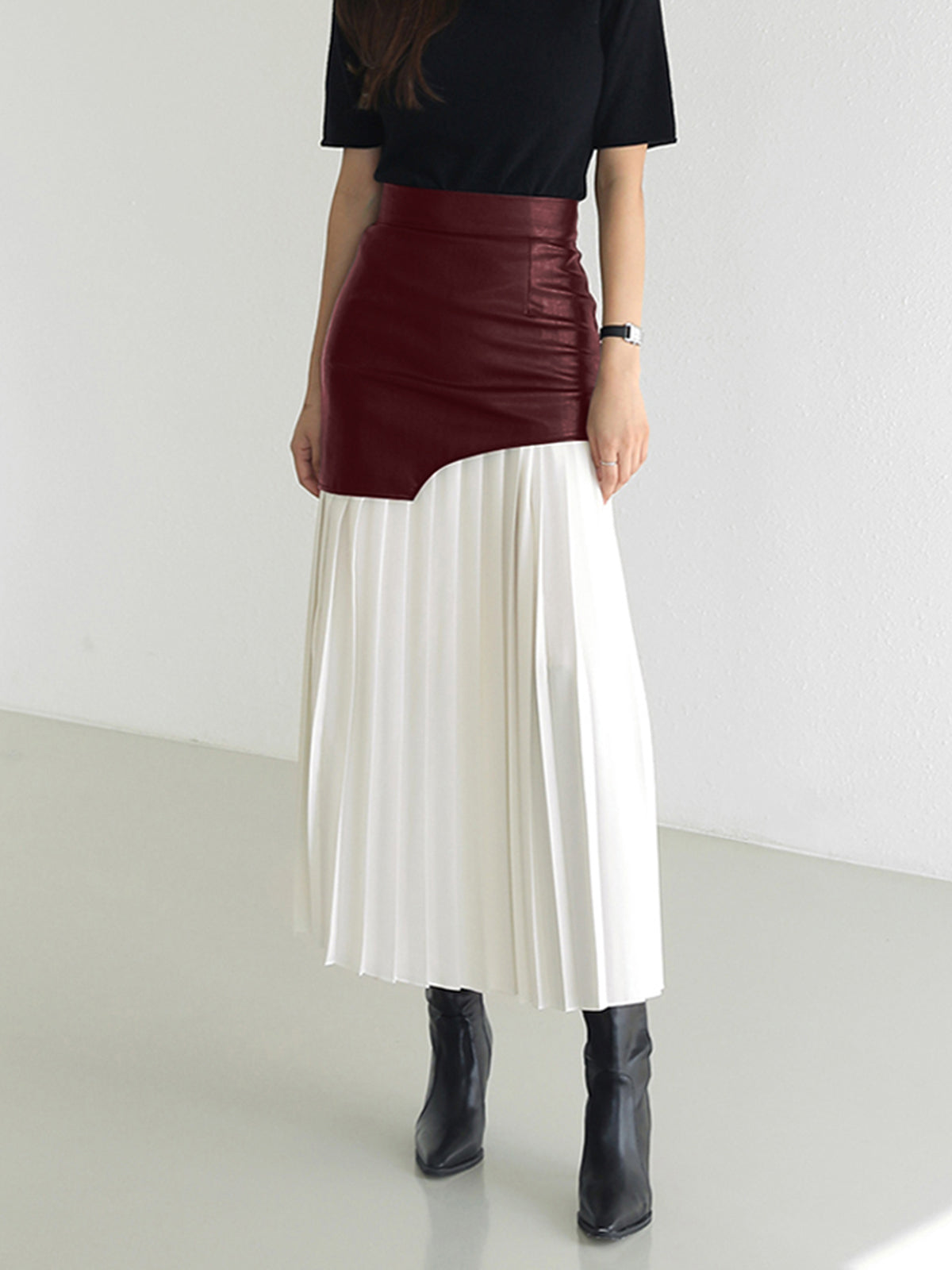 Vera | Asymmetrisk Midi Kjol för Sommarens Stil