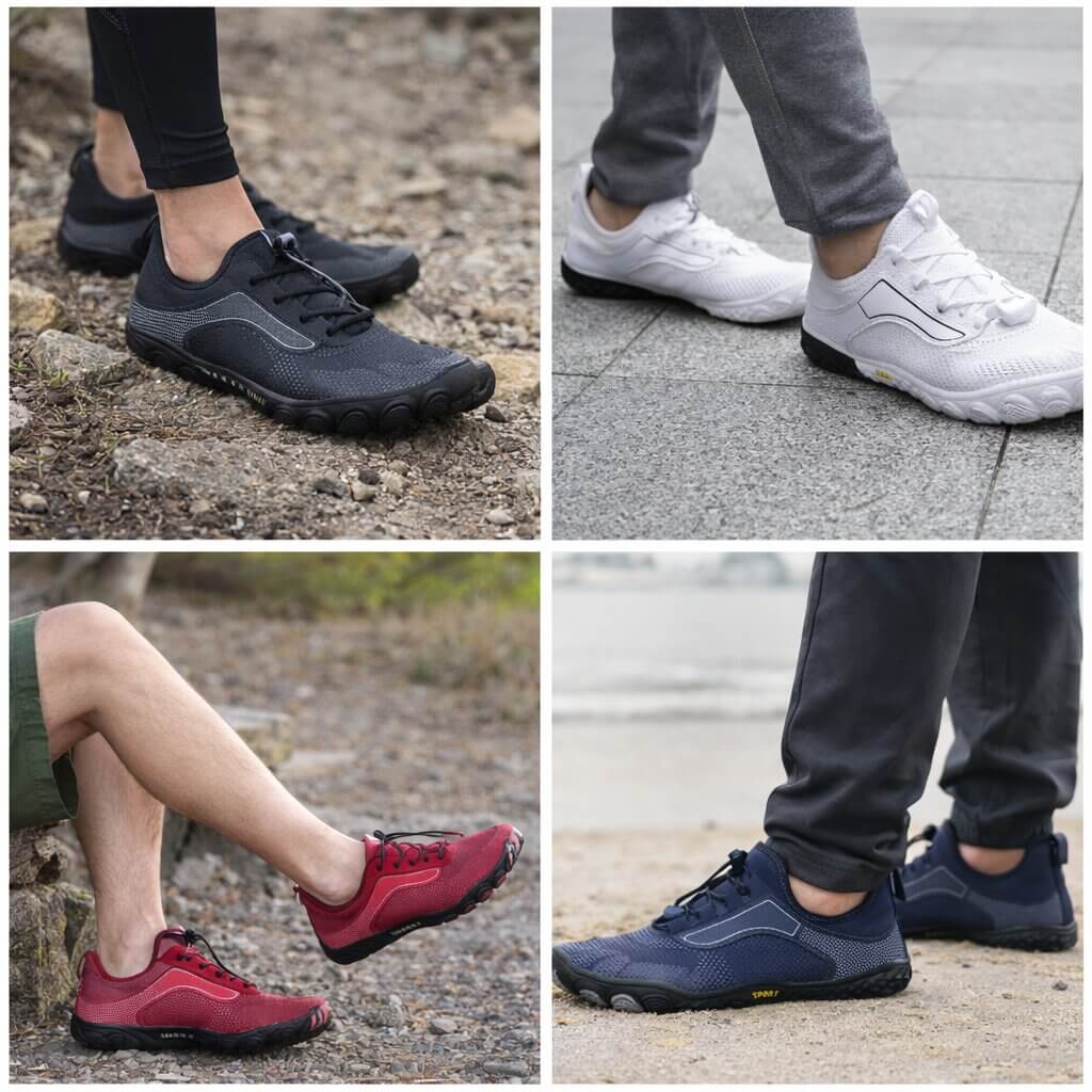 Vattentåliga Sneakers för Män | Snabbspänning & Flexibel Grepp