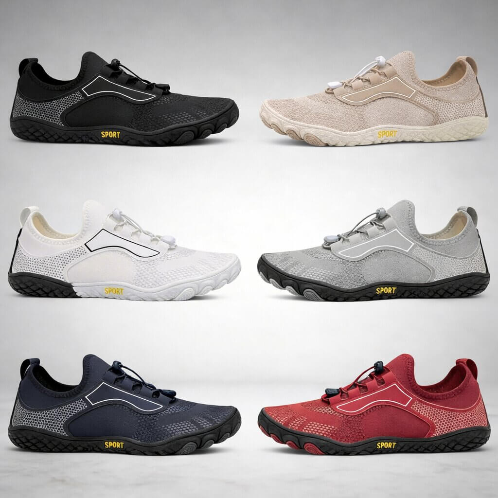 Vattentåliga Sneakers för Män | Snabbspänning & Flexibel Grepp