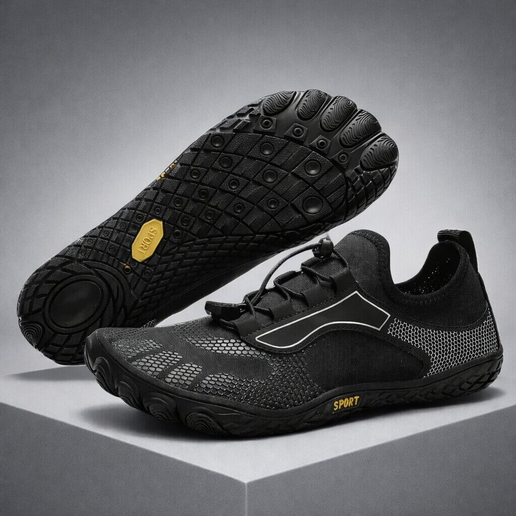 Vattentåliga Sneakers för Män | Snabbspänning & Flexibel Grepp