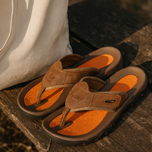 Sirius | Eleganta och Bekväma Läder Sandaler