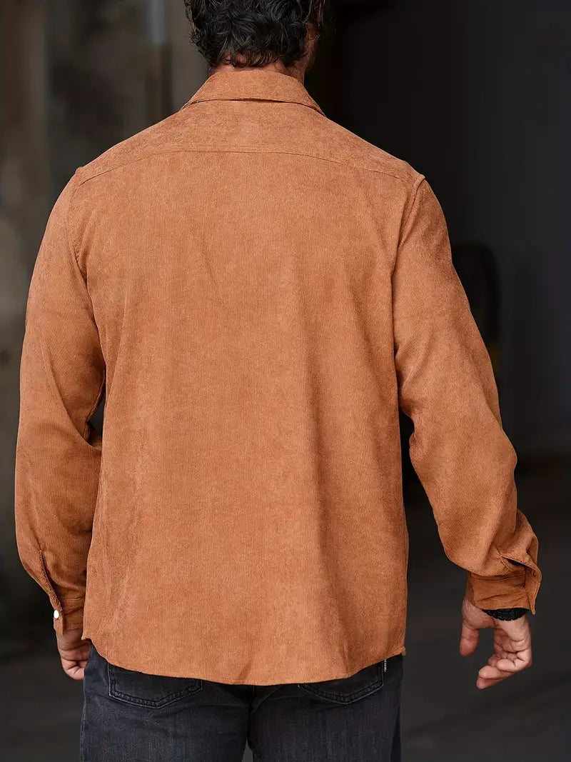 Elegant Langærmet Skjorte med Knaplukning
