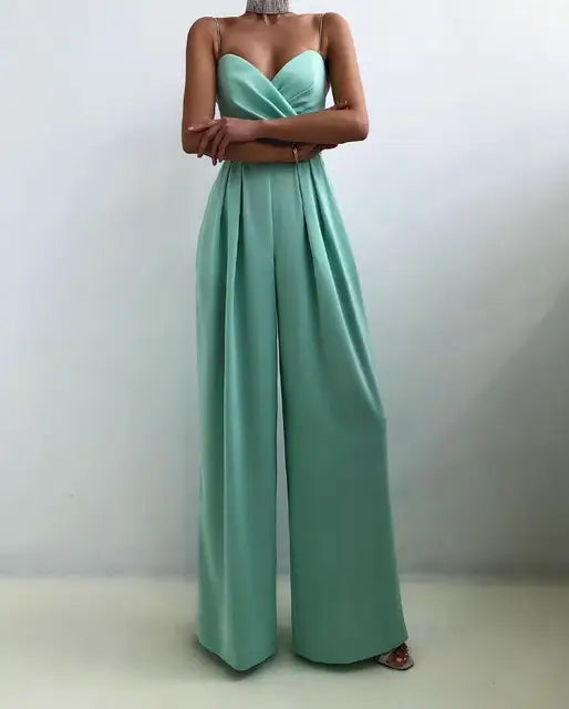 Luna | Lyxig Jumpsuit med Vid Ben