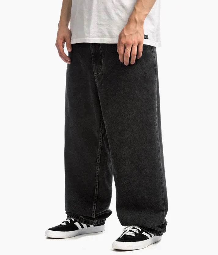 Skaterstilbyxor för Män | Breda Oversized Jeans för Äventyr