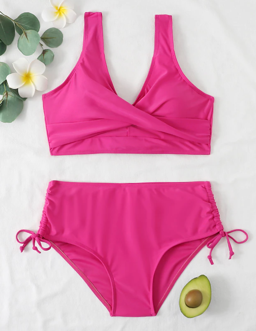 Bikini med Hög Midja – Enkel och Stilren Design