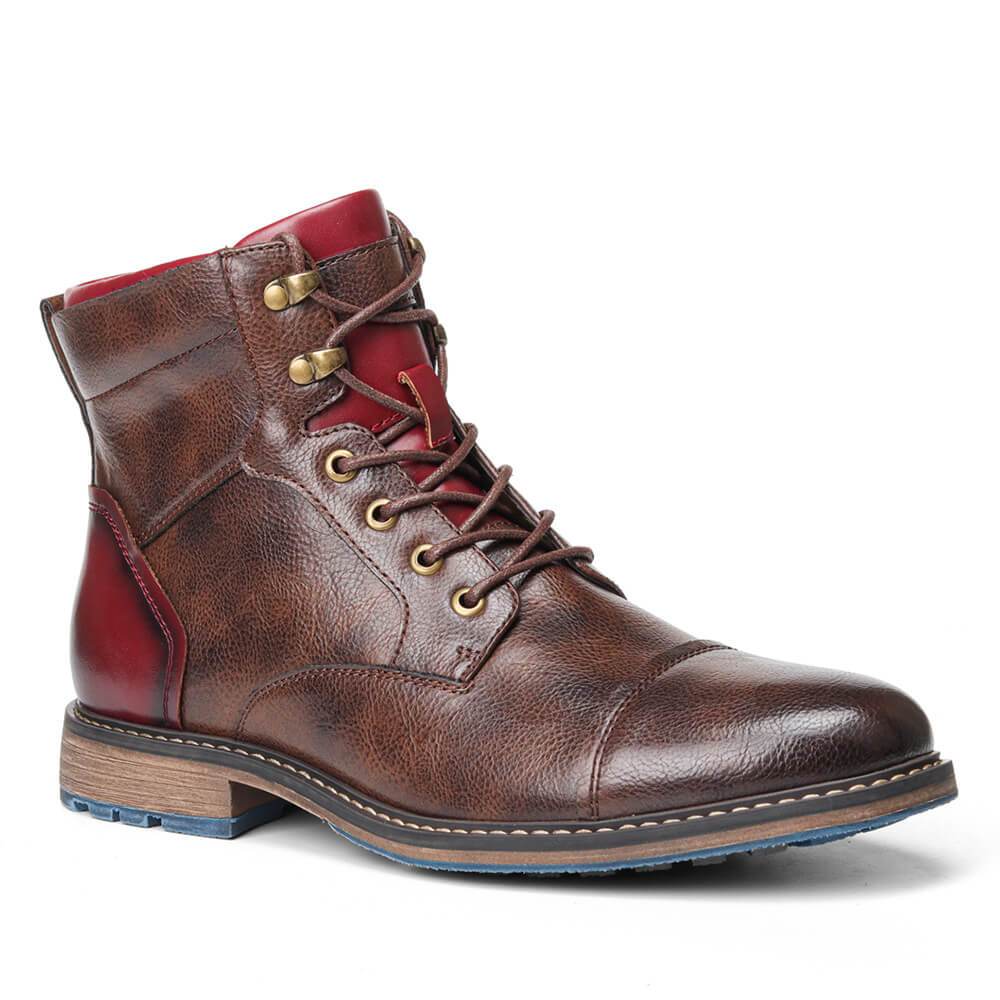 Luxe Læder Oxford Støvler – Håndlavet Elegance