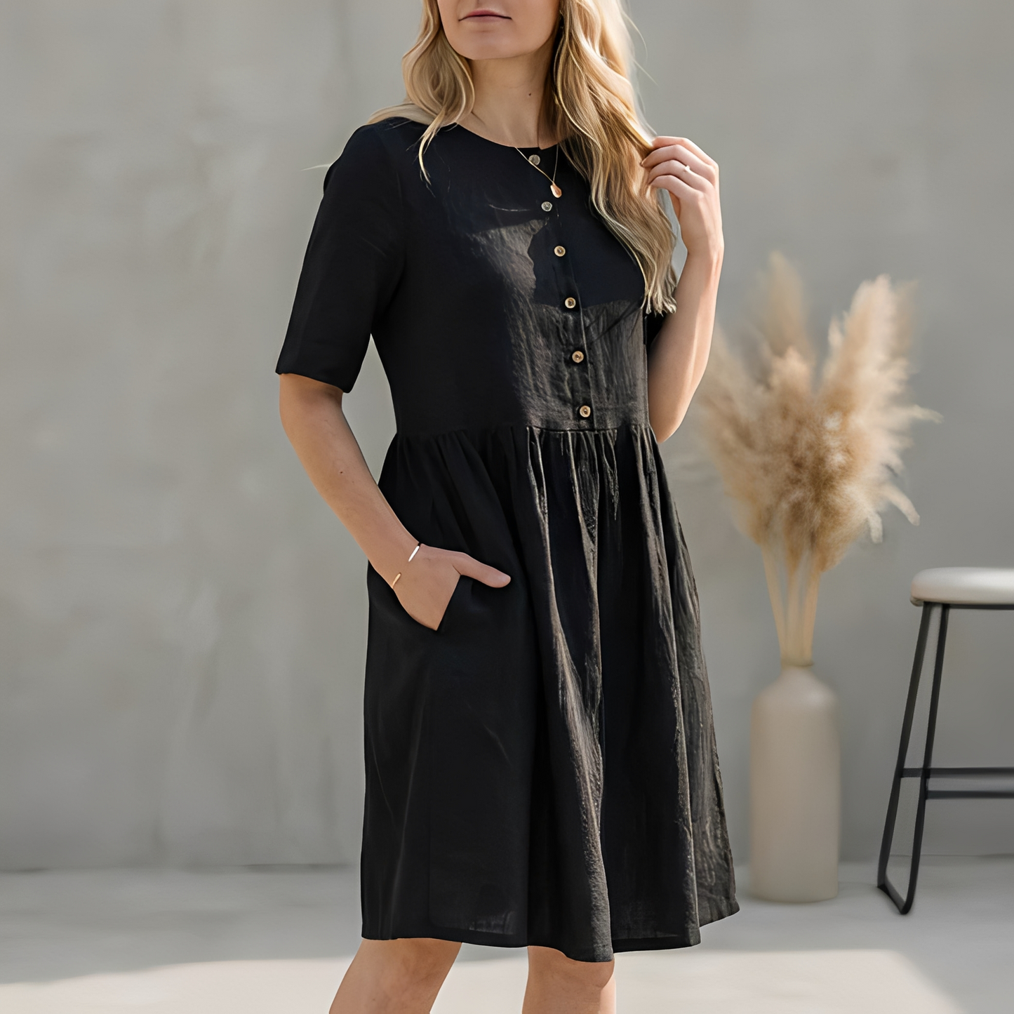 Sivana - Elegant och luftigt sommarklänning för kvinnor