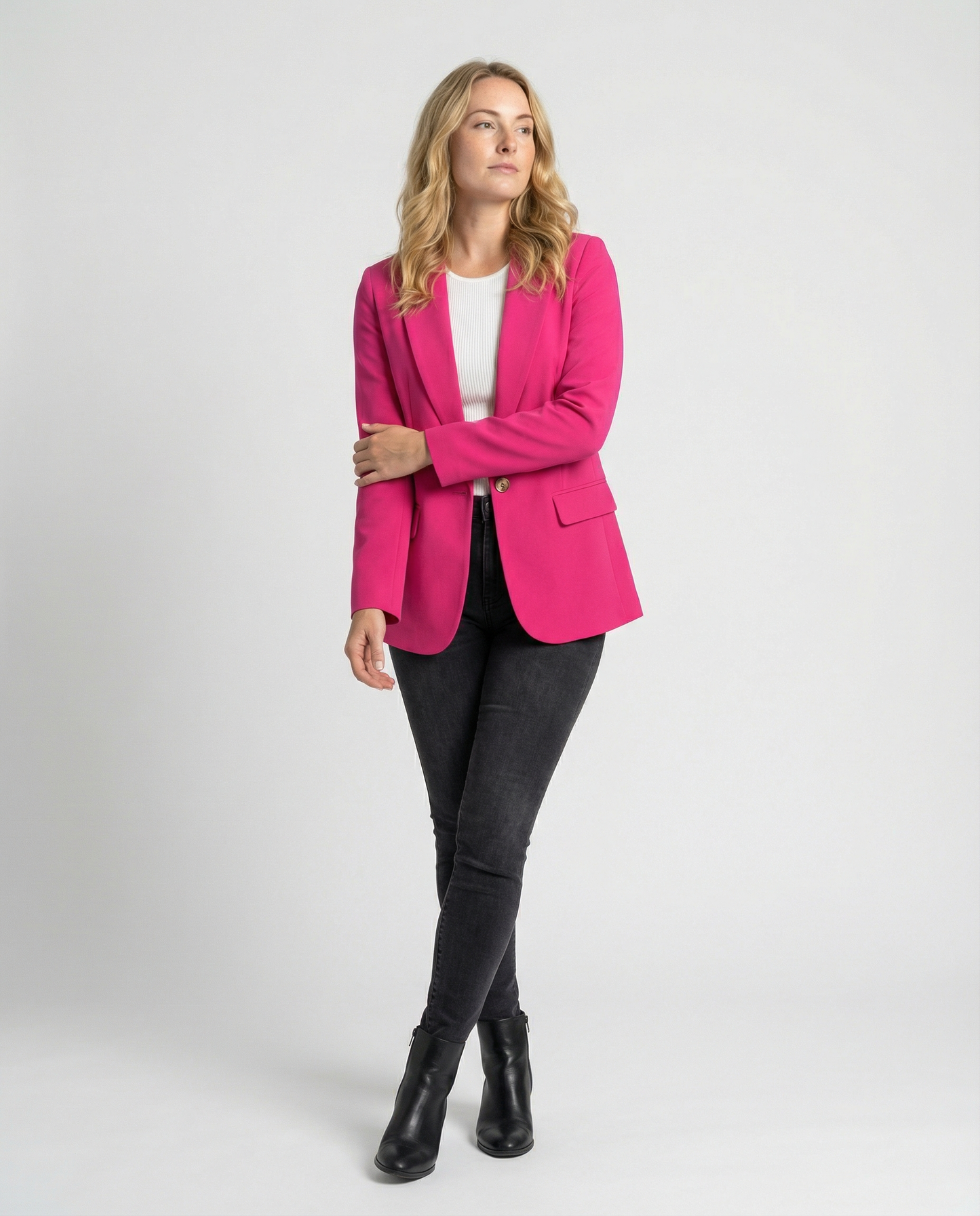 Elegant enradig kavaj för damer