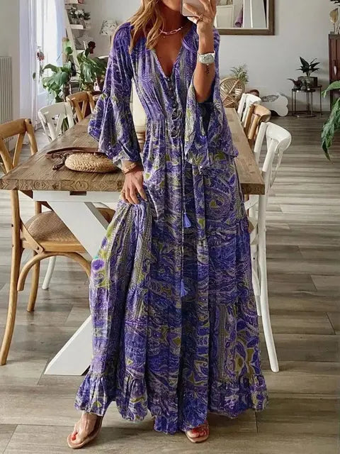 Fascinerende Maxi Kjole - Luna