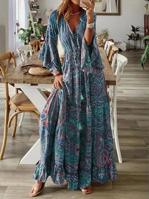 Fascinerende Maxi Kjole - Luna