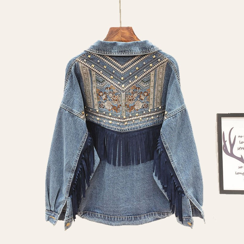 Boheme Denim Jakke til Kvinder - Luna