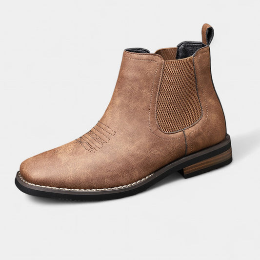Maximilian | Stilsäkra Premium-Läderstövlar för Män