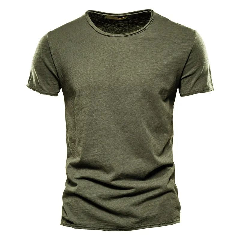 Luftig sommar-T-shirt för män med stil