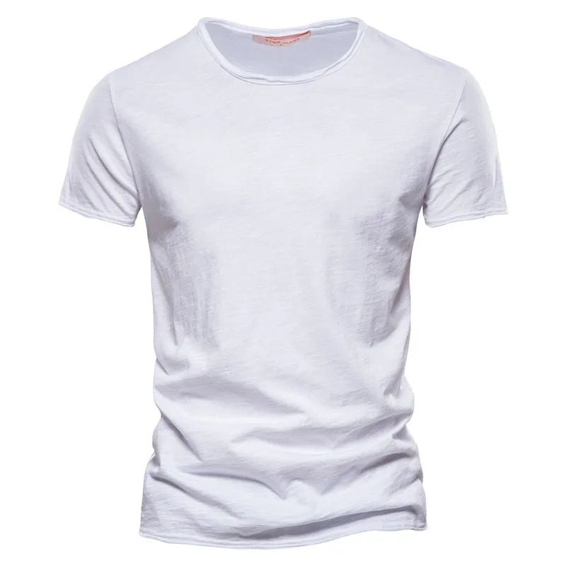 Luftig sommar-T-shirt för män med stil