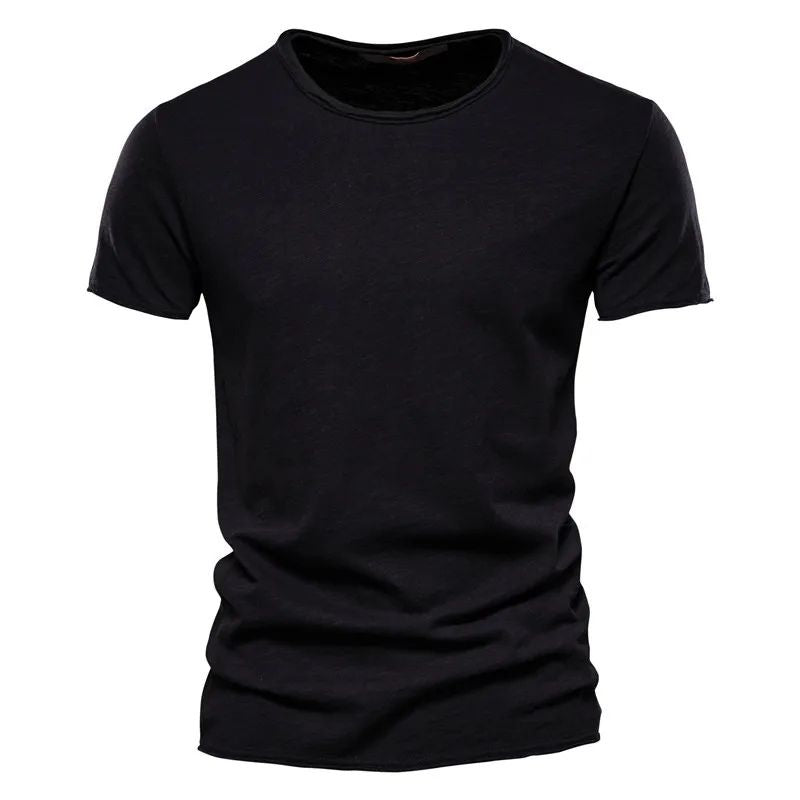 Luftig sommar-T-shirt för män med stil
