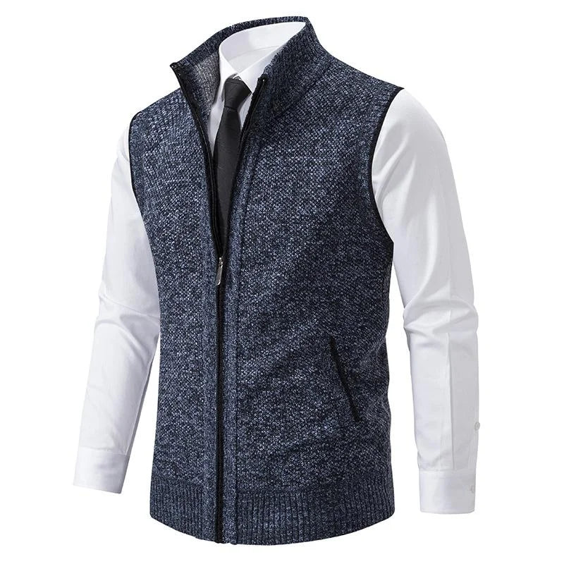 Luna – Strikket Udenærmet Fleece Vest