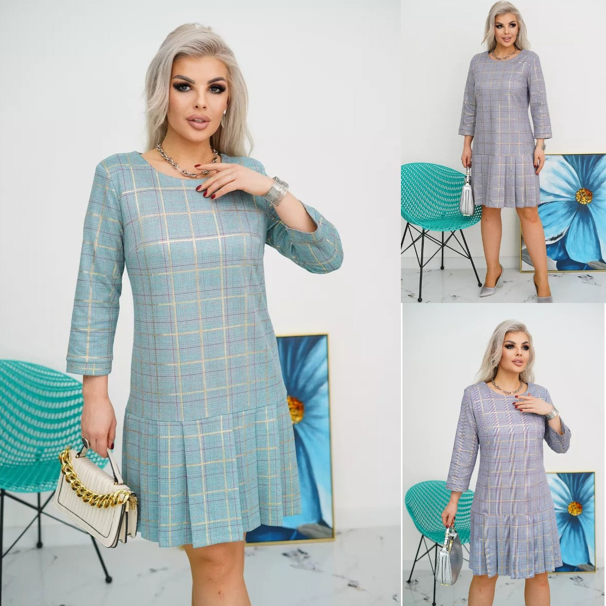 Elara - Elegante Kjole til Hverdag og Fest