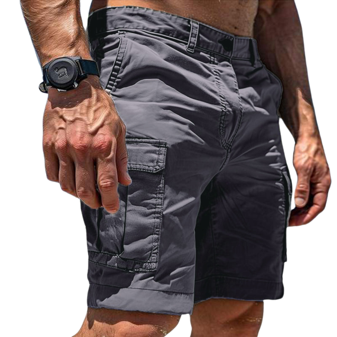 Stilrena Funktionalitet: Herrcargo-Shorts för Äventyr