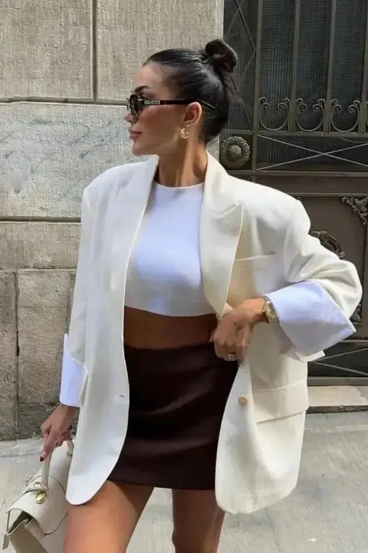 Moderne Oversize Blazer med Chic Byæstetik