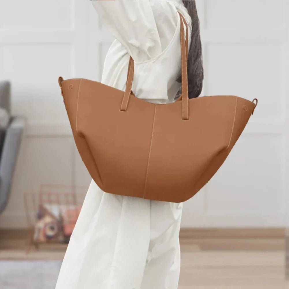 Mira | Chic och rymlig vintage-inspirerad tote